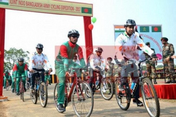 Cycling expedition to celebrate Bangladesh Independence Day flagged in
